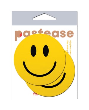 Pastease Premium Smiley Face – Yellow O/S by Pastease product image