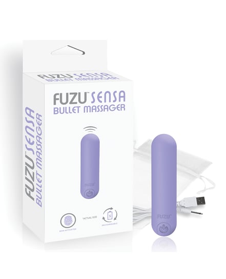 Fuzu Sensa Activated Rechargeable Bullet Massager – Pastel Purple by Fuzu product image