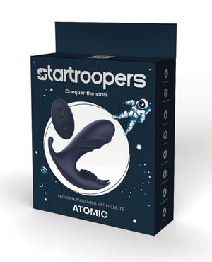 Star Troopers Atomic Prostate Massager w/Remote – Black by Star Troopers product image