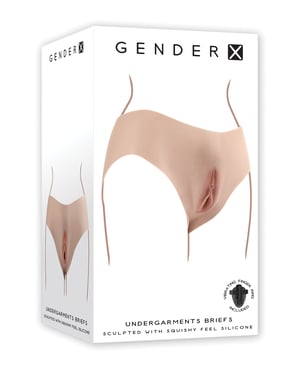 Gender X Vagina Briefs Undergarments – Light by Gender X product image