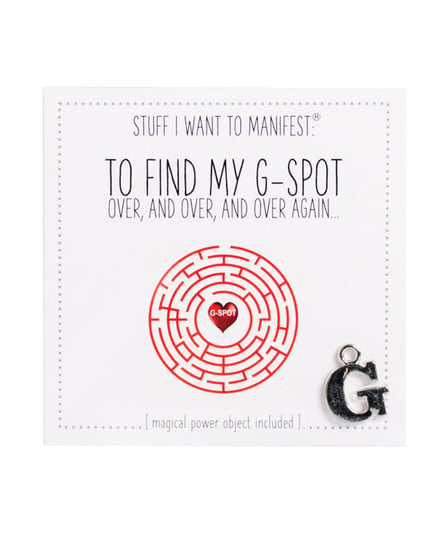 Warm Human Find My G Spot Mini Card & Charm by Warm Human product image