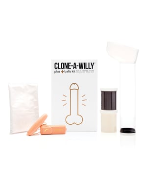 Clone-A-Willy Plus+ Balls Kit – Deep Skin Tone by Clone A Willy product image