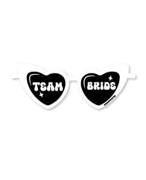 Team Bride Sticker – Pack of 3 by Kush Kards product image