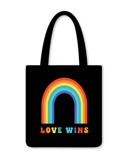 Love Wins Reusable Tote – Multi Color by Kush Kards product image
