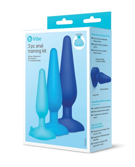 b-Vibe Anal Training Kit – 3 pc Set by b-vibe product image
