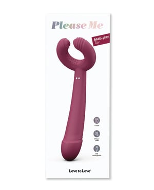 Love to Love Please Me Multi-Play Vibrator – Plum Star by Love to Love product image