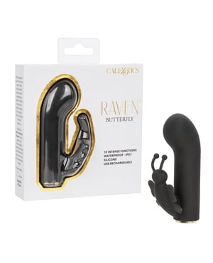 Raven Butterfly G-Spot Vibrator – Black by Raven product image