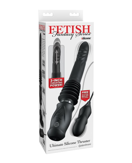 Fetish Fantasy Series Ultimate Silicone Thruster – Black by Fetish Fantasy Series product image
