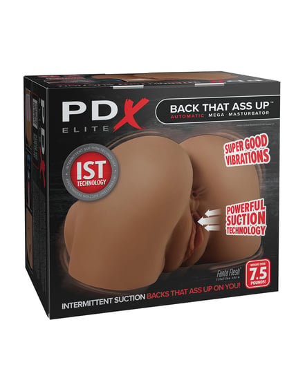 PDX Elite Back That Ass Up Automatic Mega Masturbator – Brown by PDX Elite product image