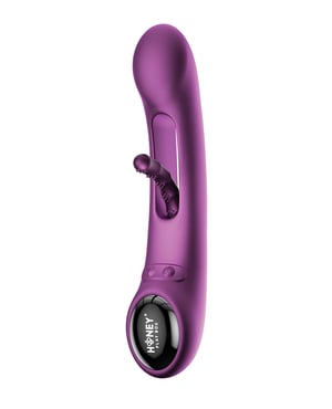 Tempo Pressure Sensing App-Controlled Flapping Vibrator – Purple by Honey Play Box product image