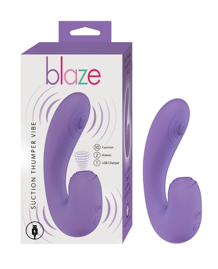 Blaze Suction Thumper Vibe – Lavender by Blaze product image