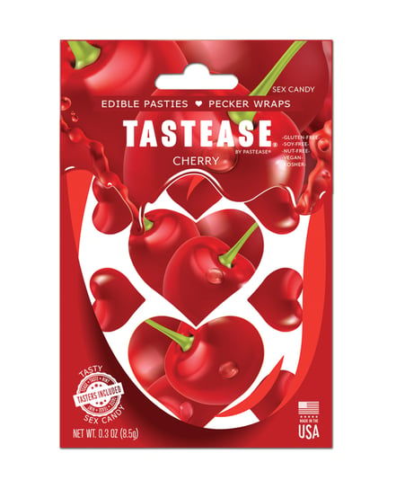 Pastease Tastease Edible Pasties & Pecker Wraps – Cherry O/S by Pastease product image