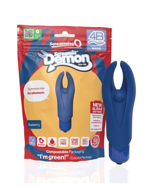 Screaming O 4B Demon Mini Vibe – Blueberry by Screaming O product image