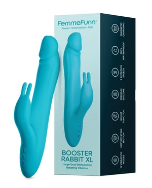 Femme Funn Booster Rabbit XL – Turquoise by Femme Funn product image