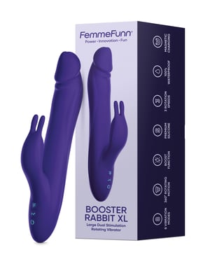 Femme Funn Booster Rabbit XL – Purple by Femme Funn product image