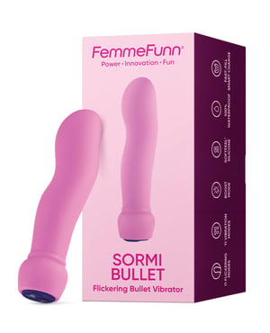 Femme Funn Sormi Fingerlike Bullet – Pink by Femme Funn product image