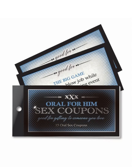 Oral Adventures for Him Sex Coupons by Little Genie product image