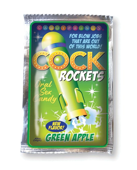 Cock Rockets Oral Sex Candy Pop – Green Apple by Candy Prints product image