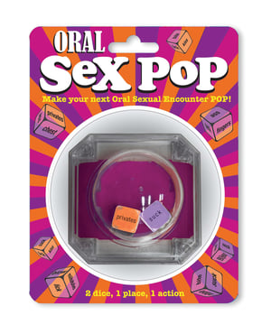 Oral Sex Pop Dice Couples Game by Little Genie product image