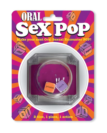 Oral Sex Pop Dice Couples Game by Little Genie product image