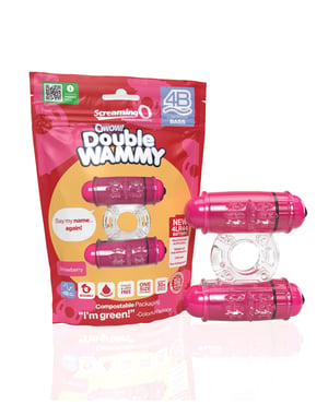 Screaming O 4B Double Wammy – Strawberry by Screaming O product image