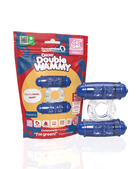 Screaming O 4T Double Wammy – Blueberry by Screaming O product image