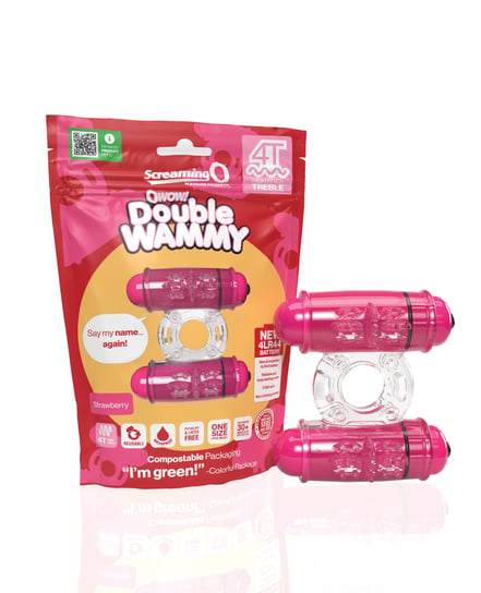 Screaming O 4T Double Wammy – Strawberry by Screaming O product image