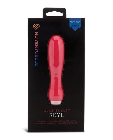 Nu Sensuelle Skye Velvet Touch Vibe – Hot Pink by Nu Sensuelle product image