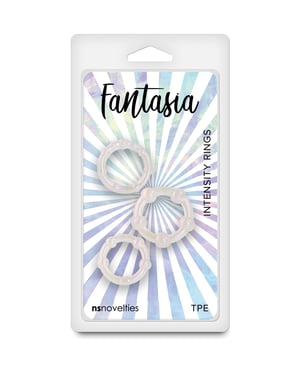Fantasia Intensity Cock Rings – Pearl by Fantasia product image