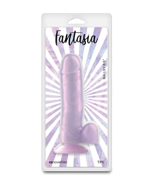 Fantasia Ballsy 6.5″ Dildo – Orchid by Fantasia product image