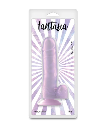 Fantasia Ballsy 6.5″ Dildo – Orchid by Fantasia product image