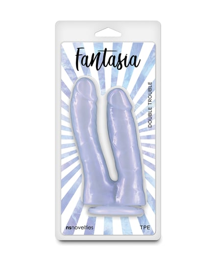 Fantasia Double Trouble Dildo – Azure by Fantasia product image