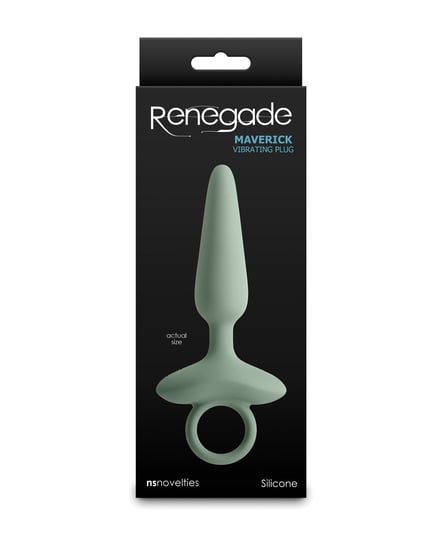 Renegade Maverick Vibrating Anal Plug – Sage by Renegade product image