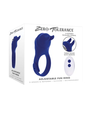 Zero Tolerance Adjustable Ring Fun – Blue by Zero Tolerance product image