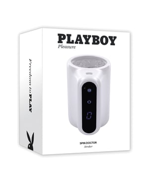 Playboy Pleasure Spin Doctor Stroker – Frost by Playboy product image