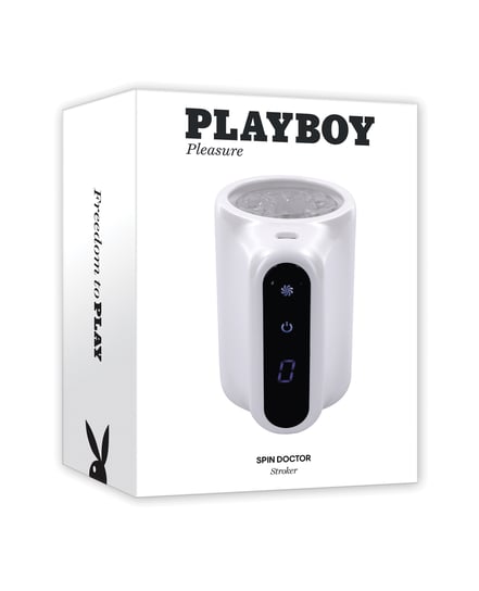 Playboy Pleasure Spin Doctor Stroker – Frost by Playboy product image