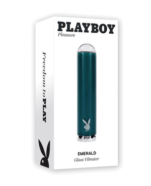 Playboy Pleasure Emerald Bullet Vibrator – Deep Teal by Playboy product image