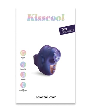 Love to Love Kisscool Tapping Finger Vibe – Midnight Indigo by Love to Love product image