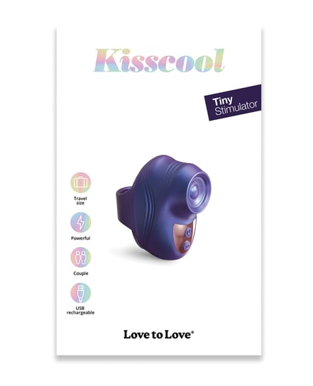 Love to Love Kisscool Tapping Finger Vibe – Midnight Indigo by Love to Love product image