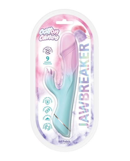 Cotton Candy Jawbreaker Rabbit Vibe – Cotton Candy by Hott Products product image
