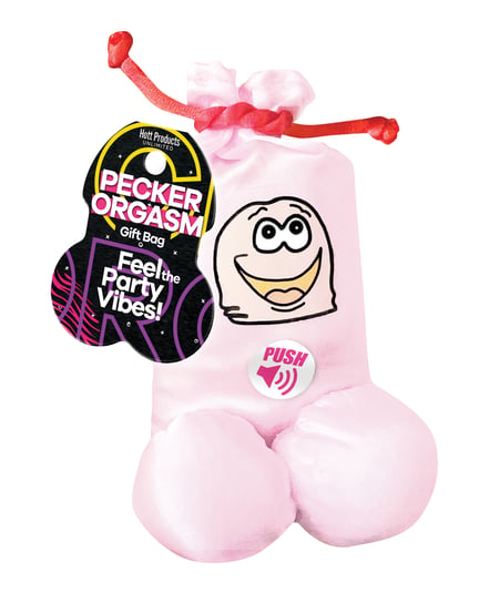 Pecker Orgasm Gift Bag – Pink by Hott Products product image