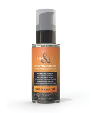 Sensuva Me & You Massage Oil – 2 oz Lust in Paradise by Sensuva product image
