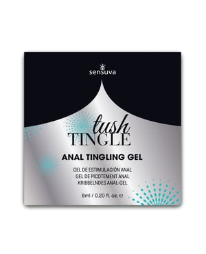 Tush Tingle Anal Stimulation Gel – 6 ml Single Use Packet by Sensuva product image