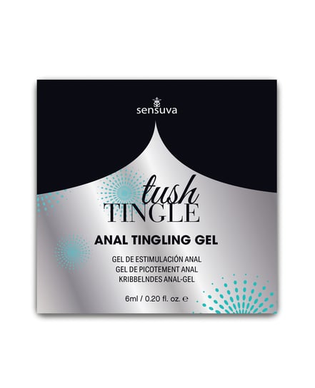 Tush Tingle Anal Stimulation Gel – 6 ml Single Use Packet by Sensuva product image