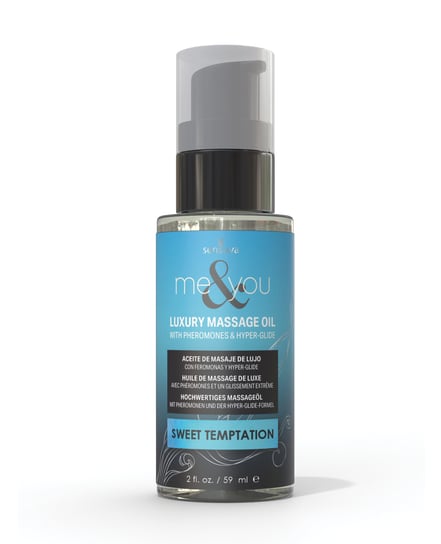 Sensuva Me & You Massage Oil – 2 oz Sweet Temptation by Sensuva product image