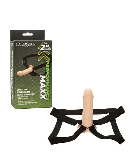 Performance Maxx Life-Like Penis Extension w/Harness – Ivory by Performance Maxx product image