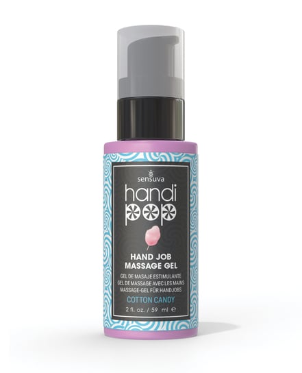 Handipop Hand Job Massage Gel – 2 oz Bottle Cotton Candy by Handipop product image