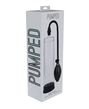 Shots Pumped Basic Pump 1 Water Resistant Penis Pump – Translucent by Shots product image