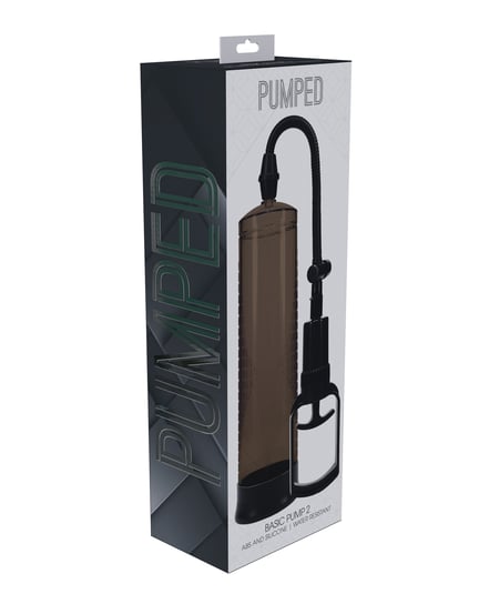 Shots Pumped Basic Pump 2 Water Resistant Penis Pump – Black by Shots product image