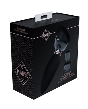 Shots Pumped Arousing Clitoral, Nipple & Breast Pump – Black by Shots product image